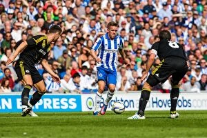 Images Dated 4th August 2012: A Clash with the Champions: Brighton & Hove Albion's Pre-Season Battle against Chelsea (2012-13)