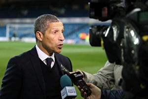 Brighton Manager Prints: Clash in the Championship: Leeds United vs. Brighton and Hove Albion (18MAR17)