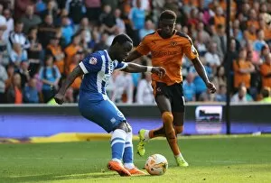 Images Dated 19th September 2015: Clash in the Championship: Wolverhampton Wanderers vs. Brighton and Hove Albion (17/09/2015)