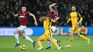 Clash at The London Stadium: Premier League Showdown between West Ham United and Brighton & Hove Albion (02JAN19)