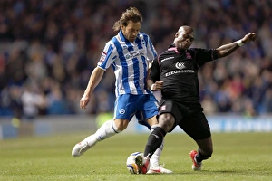Birmingham City - 29-09-12 Prints: Clash of the Titans: Inigo Calderon vs