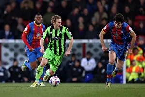 Images Dated 1st December 2012: Craig Mackail-Smith in Action: Brighton & Hove Albion vs. Crystal Palace, Npower Championship