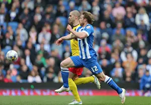 Watford 25APR15 Prints: Craig Mackail-Smith in Action: Brighton & Hove Albion vs. Watford, 25 April 2015