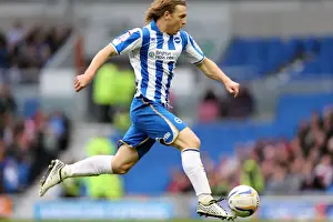 Middlesbrough - 20-10-2012 Prints: Craig Mackail-Smith in Action: Brighton & Hove Albion vs Middlesbrough, October 20, 2012