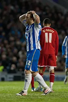 Reading - 10-04-2012 Prints: Craig Mackail-Smith: In Action Against Reading in the Npower Championship
