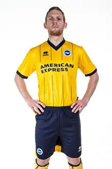 14/15 Squad Prints: Craig Mackail-Smith: Brighton and Hove Albion Football Star