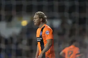 Tottenham Hotspur 29OCT14 Prints: Craig Mackail-Smith Faces Off Against Tottenham: Capital One Cup Showdown, October 2014