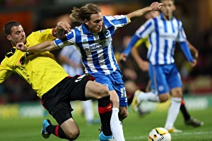 Craig Mackail-Smith Fouls and Penalty at Watford vs. Brighton & Hove Albion (September 18, 2012)