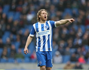 Craig Mackail-Smith Scores: Brighton & Hove Albion vs Norwich City in Championship Clash at American Express Community Stadium (03APR15)