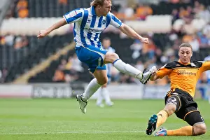 Hull City - 18-08-2012 Prints: Craig Mackail-Smith shoots Hull City Brighton HA 120818