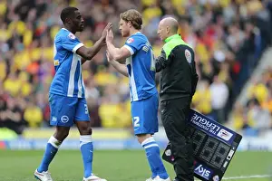 Watford 25APR15 Prints: Craig Mackail-Smith's Emotional Farewell: Brighton and Hove Albion vs