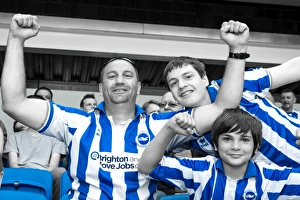 Crowd shots at the Amex - 2013-14 Collection: Crowd shots at the Amex - 2013-14