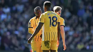 Scores A Goal 1 1 Prints: Crystal Palace v Brighton and Hove Albion Premier League 05APR25