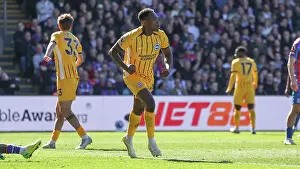 Scores A Goal 1 1 Prints: Crystal Palace v Brighton and Hove Albion Premier League 05APR25