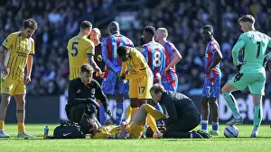 Pain Prints: Crystal Palace v Brighton and Hove Albion Premier League 05APR25