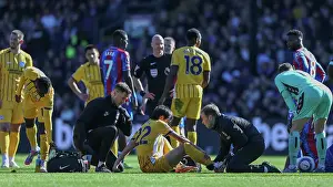 Pain Prints: Crystal Palace v Brighton and Hove Albion Premier League 05APR25