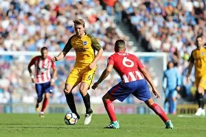 Images Dated 6th August 2017: Dale Stephens in Action: Brighton & Hove Albion vs Atletico Madrid (06AUG17)