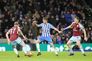 Burnley 16DEC17 Prints: Dale Stephens in Action: Brighton & Hove Albion vs Burnley