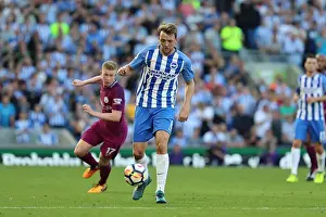 Dale Stephens in Action: Brighton & Hove Albion vs Manchester City (12th August 2017)