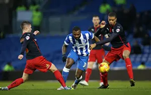 Reading 26DEC14 Prints: Darren Bent Scores the Christmas Goal: Brighton & Hove Albion vs. Reading (26DEC14)