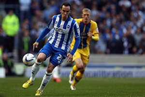 Crystal Palace Play-Off 2nd Leg - 13-05-2013 Prints: David Lopez in Action: Brighton & Hove Albion vs