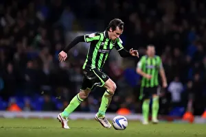 Event:bb 20130101 Prints: David Lopez in Action: Brighton & Hove Albion vs Ipswich Town
