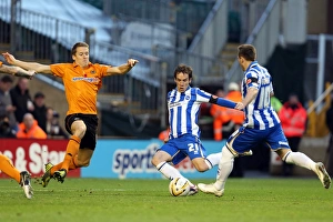 Wolves - 10-11-2012 Prints: David Lopez Shoots in Npower Championship: Wolves vs