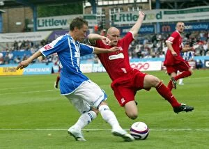 Images Dated 28th September 2007: David Martins Thrilling Moment: Brighton & Hove Albion vs. Southend United, September 2007