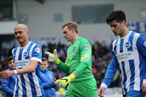 David Stockdale in Action: Brighton & Hove Albion vs Birmingham City (21FEB15)