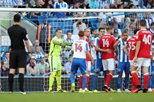 Nottingham Forest 12AUG16 Prints: David Stockdale: Brighton & Hove Albion's Defensive Maestro vs