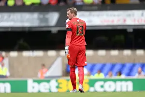 Ipswich Town 29AUG15 Prints: David Stockdale: Focused and Ready - Brighton and Hove Albion vs Ipswich Town