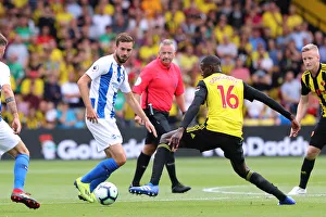Watford Away 11AUG18 Prints: Davy Propper in Action: Watford vs