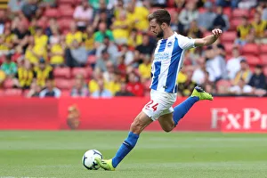 Davy Propper in Action: Watford vs. Brighton & Hove Albion, Premier League (11th August 2018)