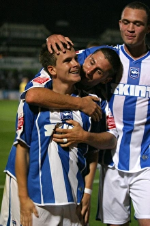 Images Dated 5th October 2007: Dean Cox Celebrates