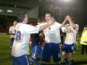 Images Dated 8th March 2007: Dean Cox & Dean Hammond celebrate Albions win