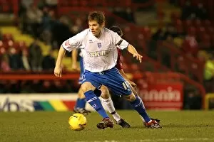 Images Dated 25th January 2007: Dean Hammond in action