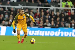 Newcastle United 30DEC17 Prints: Decisive Moment: Anthony Knockaert Fights for Possession against Newcastle United