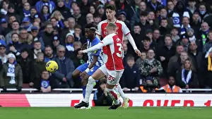 Decisive Moment: Arsenal vs. Brighton & Hove Albion - Premier League Showdown (17DEC23)