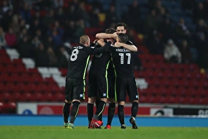 Decisive Moment: Blackburn Rovers vs. Brighton and Hove Albion at Ewood Park, Championship Clash (13DEC16)