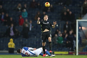 Decisive Moment: Blackburn Rovers vs. Brighton and Hove Albion at Ewood Park, Championship Showdown (13DEC16)