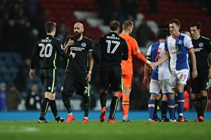 Decisive Moment: Blackburn Rovers vs. Brighton & Hove Albion - EFL Sky Bet Championship Clash at Ewood Park (13DEC16)