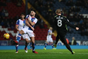 Decisive Moment: Blackburn Rovers vs. Brighton and Hove Albion at Ewood Park, EFL Sky Bet Championship (13DEC16)