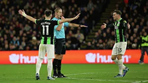 Decisive Moment: Crystal Palace vs. Brighton & Hove Albion - A Thrilling Premier League Showdown at Selhurst Park (21DEC23)