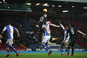 Decisive Moment at Ewood Park: Blackburn Rovers vs. Brighton and Hove Albion, EFL Sky Bet Championship (13DEC16)