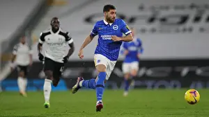Decisive Moment: Fulham vs. Brighton and Hove Albion at Craven Cottage, Premier League 16DEC20
