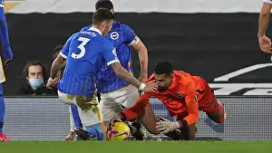 Decisive Moment: Fulham vs. Brighton & Hove Albion - Premier League Clash at Craven Cottage (16DEC20)