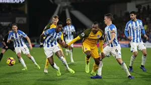 Huddersfield Town 01DEC18 Collection: Decisive Moment: Huddersfield vs. Brighton & Hove Albion - Premier League Clash (1st December 2018)