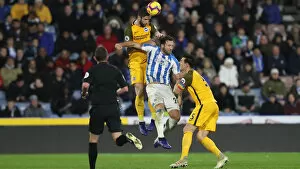 Images Dated 1st December 2018: Decisive Moment: Huddersfield vs. Brighton & Hove Albion - Premier League Showdown (01DEC18)