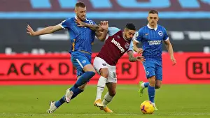 West Ham United 27DEC20 Prints: Decisive Moment at London Stadium: West Ham United vs. Brighton and Hove Albion (27DEC20)