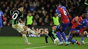 Images Dated 21st December 2023: Decisive Moment: A Pivotal Instant in the Crystal Palace vs. Brighton & Hove Albion Premier League